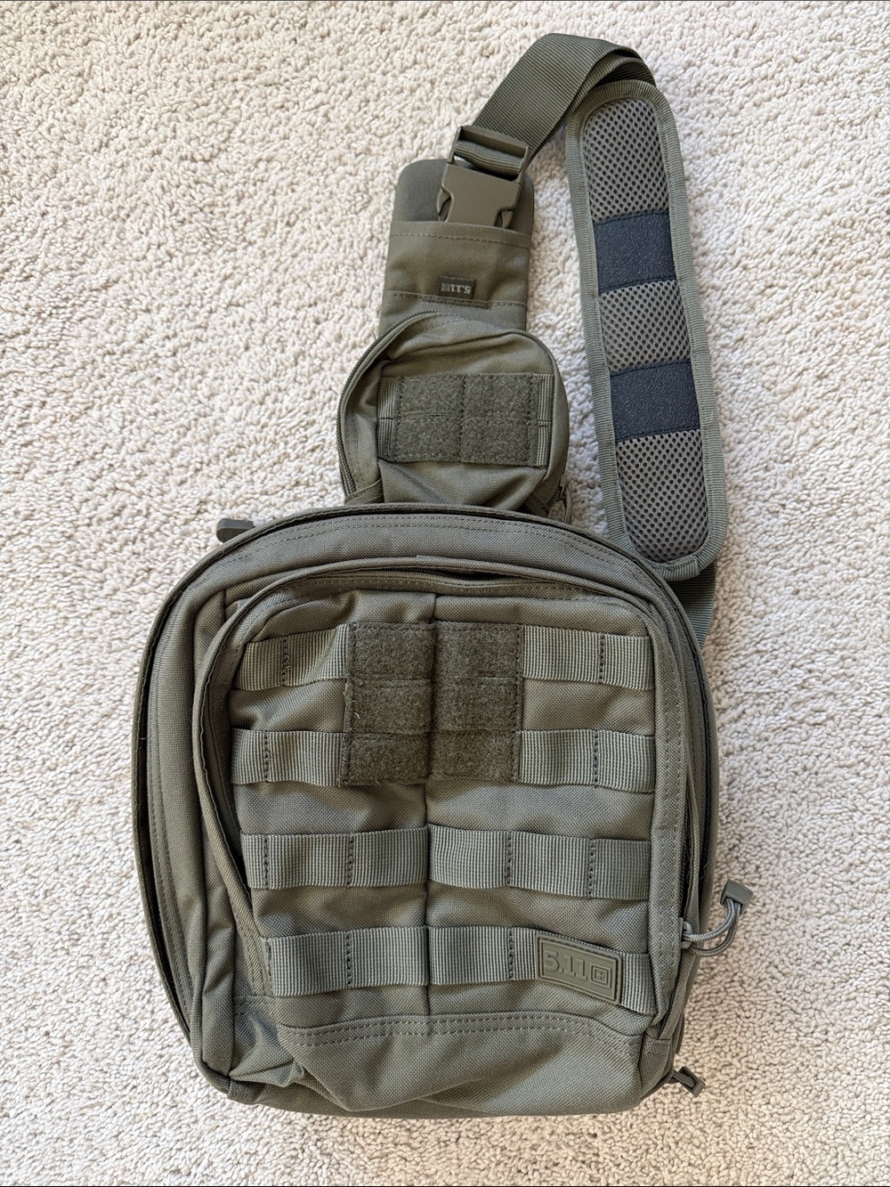 5.11 Tactical Olive Green Single-Shoulder Sling Pack